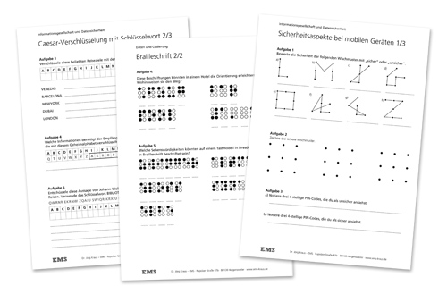 EMS Kraus - Kopiervorlagen für Arbeitsblätter