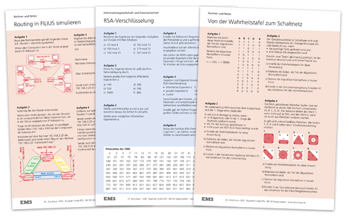 EMS Kraus - Rückseite Arbeitskarten