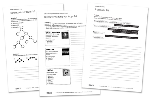 EMS Kraus - Kopiervorlagen für Arbeitsblätter