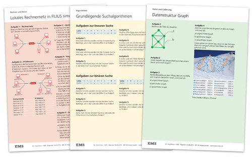 EMS Kraus - Rückseite Arbeitskarten