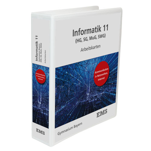 EMS Kraus - spät beginnende Informatik Arbeitskarten Kommunikation in Netzwerken, Internet